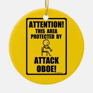 Attack Oboe Keramisch Ornament