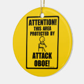 Attack Oboe Keramisch Ornament (Links)