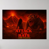 Attack of the Rats Poster (Devant)