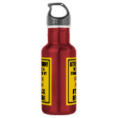 Attack Organ Waterfles (Achterkant)