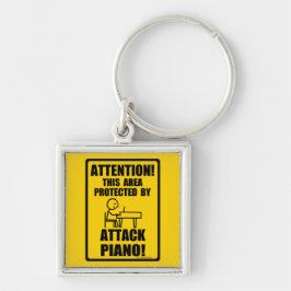 Attack Piano Sleutelhanger