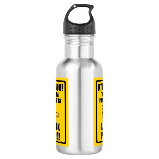 Attack Piano Waterfles (Voorkant)