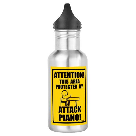 Attack Piano Waterfles (Links)