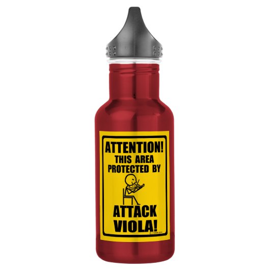 Attack Viola Waterfles (Links)