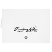 Attacus Atlas Kaart (Achterkant Horizontaal)