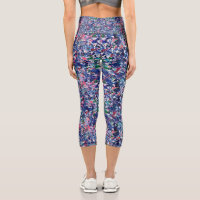 Attaque à éclaboussure Capri Leggings