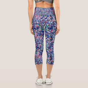 Attaque à éclaboussure Capri Leggings