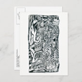 Attaque anxieuse de Brian Benson, carte postale (Devant / Derrière)