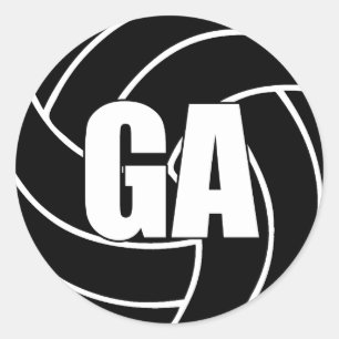 Attaque aux objectifs de netball, GA, Stickers d'é