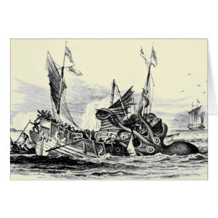 Attaque de Kraken ! Carte