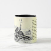 Attaque de Kraken ! Texte de la tasse W (Centre)
