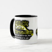 Attaque de la tasse de zombis de l'espace (Devant gauche)