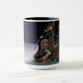 Attaque de requin Mug (Centre)