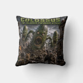 Attaque du concombre colossal petit coussin maison (Verso)