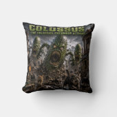 Attaque du concombre colossal petit coussin maison (Recto)