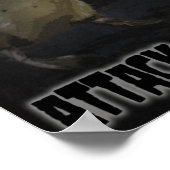 Attaque du pingouin géant ! Poster de film faux (Coin)