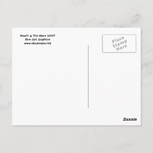 Atteindre 4 La Carte Postale Stars (Dos)