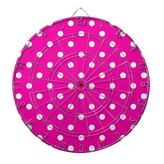 ATTEINDRE LA Cible de flechettes POKA Rose CHAUD D (Devant)