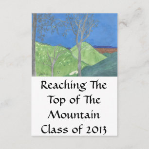 Atteindre le sommet des Invitations de montagne