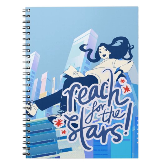 Atteindre les étoiles - Carnet inspirant (Devant)
