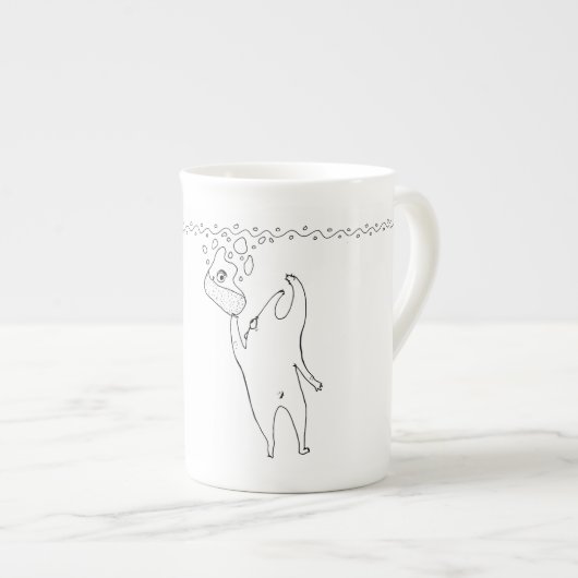 Atteinte de la tasse (Devant droit)