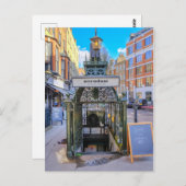 Attendant Fitzrovia London Briefkaart (Voorkant / Achterkant)