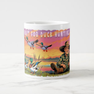Attendons la Mug de la saison de chasse au canard