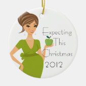 Attendre cet ornement de Noël (Devant)