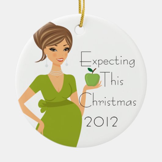 Attendre cet ornement de Noël (Devant)