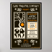 ATTENDRE GODOT ~ Poster d'Elizabeth Gallagher (Devant)