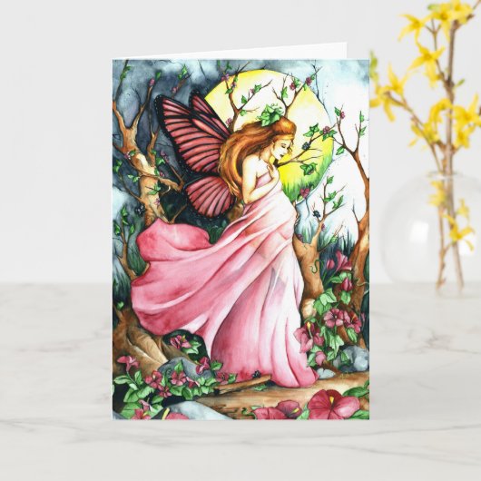 Attendre la carte de voeux (Fleur jaune)