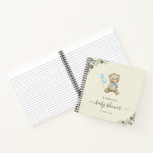 attendre le livre d'or du baby shower (Intérieur)