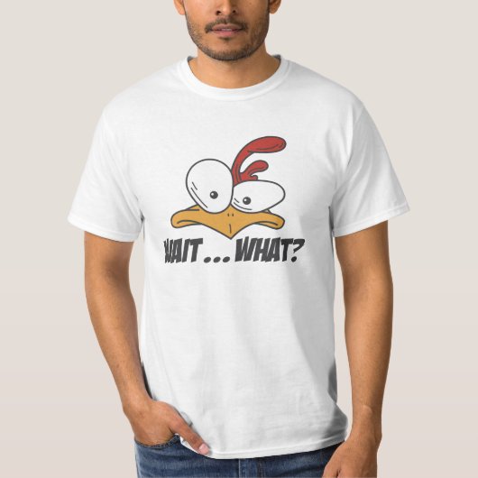 Attends... Quoi ? Animaux Tee T-Shirt Design (Devant)