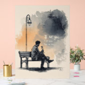 Attente avec un Rose - Amour non parlé (Mariage)