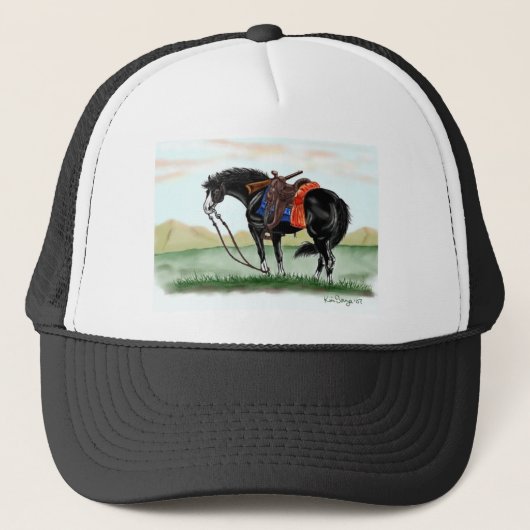 Attente sur le casquette de patron (Devant)