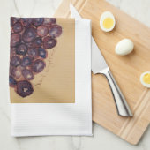 Attentes en raisin Serviette de cuisine (Quart Plié)