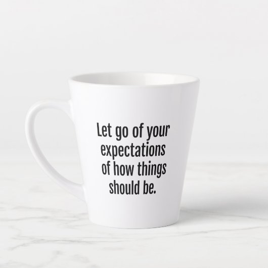 Attentes Latte Mug (Gauche)