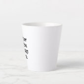 Attentes Latte Mug (Devant)