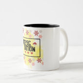 Attentes | Tasse à café brisée du coeur (Devant droit)