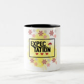 Attentes | Tasse à café brisée du coeur (Centre)