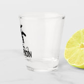 Attentie Clumsy Shot Glas (Rechts)