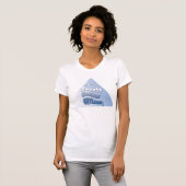 "Attentie Sweaty Senior Citizen" T-shirt (Voorkant volledig)