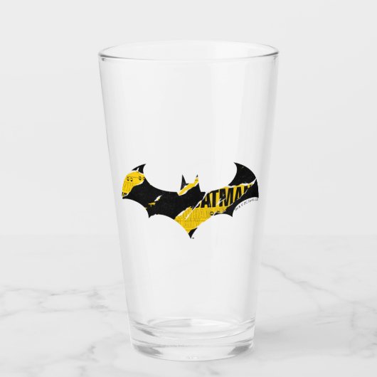 Attentie Tape Batman Logo Glas (Voorkant)