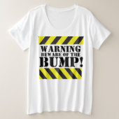 Attention à la bosse du t-shirt maternité (Design devant)