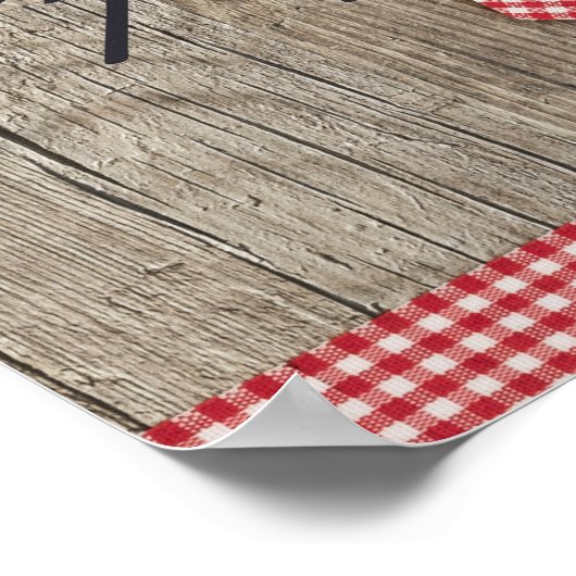 Attention à vos propres biscuits Poster rustique (Coin)