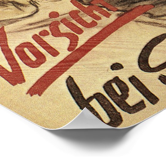 Attention - affiche d'espions (Coin)