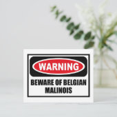 Attention, ATTENTION DE LA Carte Postale BELGE MAL (Debout devant)
