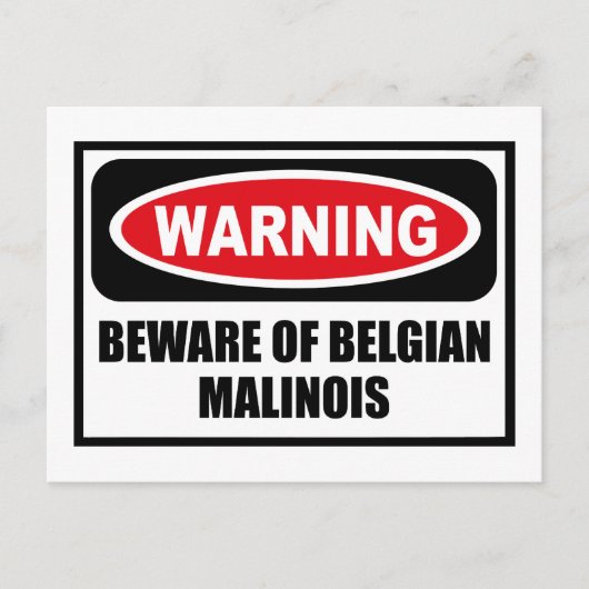 Attention, ATTENTION DE LA Carte Postale BELGE MAL (Devant)