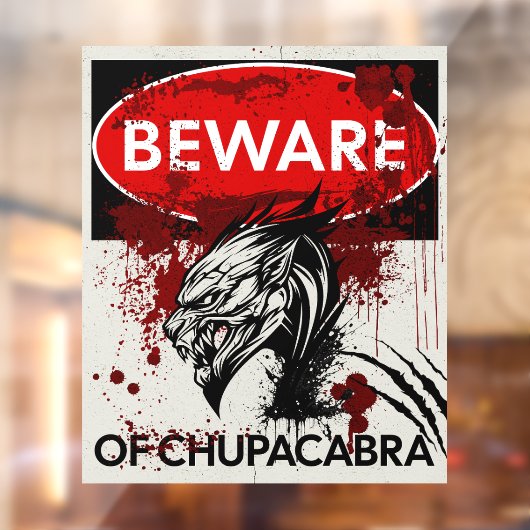 Attention au panneau Chupacabra (Feuille 2)