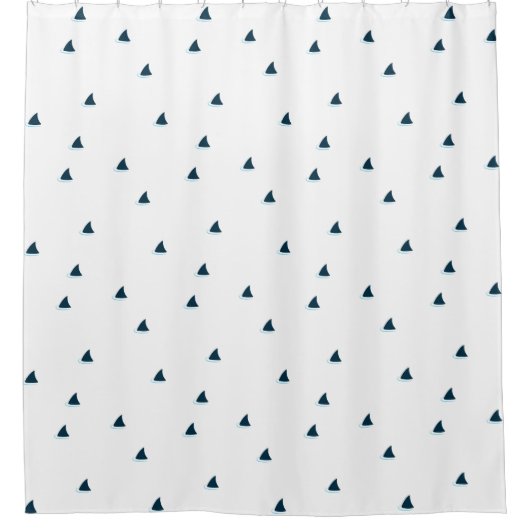 Attention aux requins ! rideau de douche (Devant)